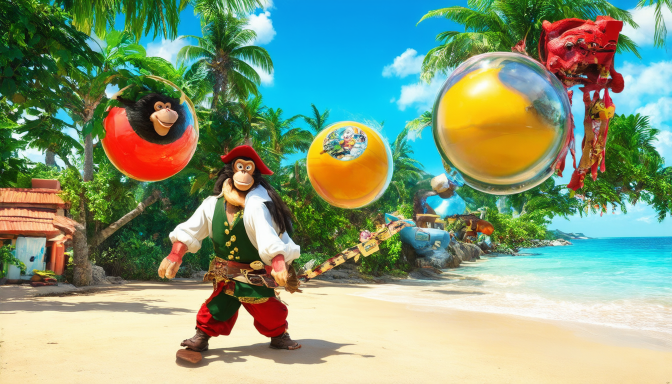 plongez dans l'univers fascinant de like a dragon : pirate yakuza à hawaï. découvrez un gameplay captivant agrémenté du mini-jeu super monkey ball, où l'action et le fun se rencontrent pour une expérience inoubliable !