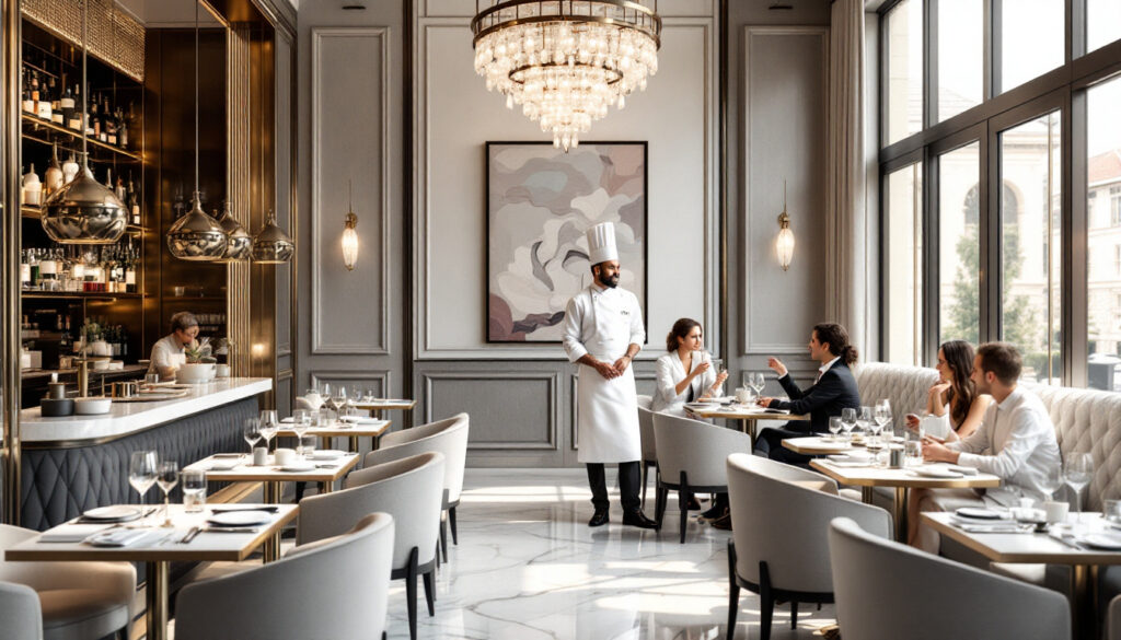 découvrez le nouveau café dior à dallas, une collaboration exceptionnelle avec la cheffe étoilée dominique crenn. plongez dans un univers gastronomique alliant luxe et créativité culinaire, où chaque plat est une œuvre d'art.