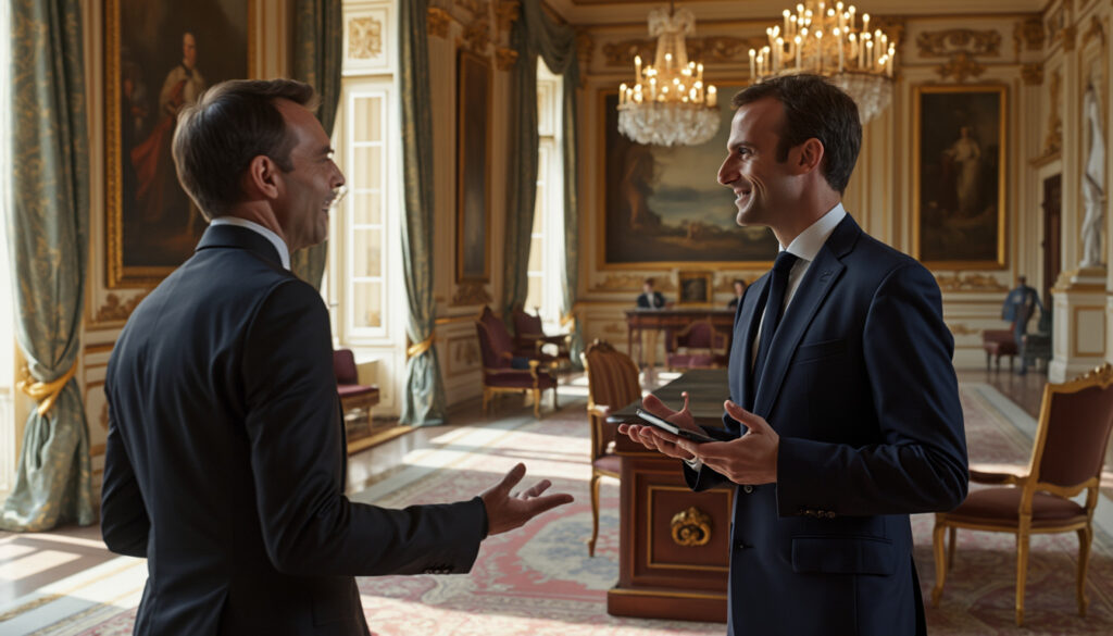 dans un événement inédit, emmanuel macron ouvre les portes de l'elysée à un journaliste de cnn, offrant un aperçu exclusif des coulisses du pouvoir en france. découvrez comment le président français dialogue avec les enjeux contemporains et quelle vision il partage avec le monde.