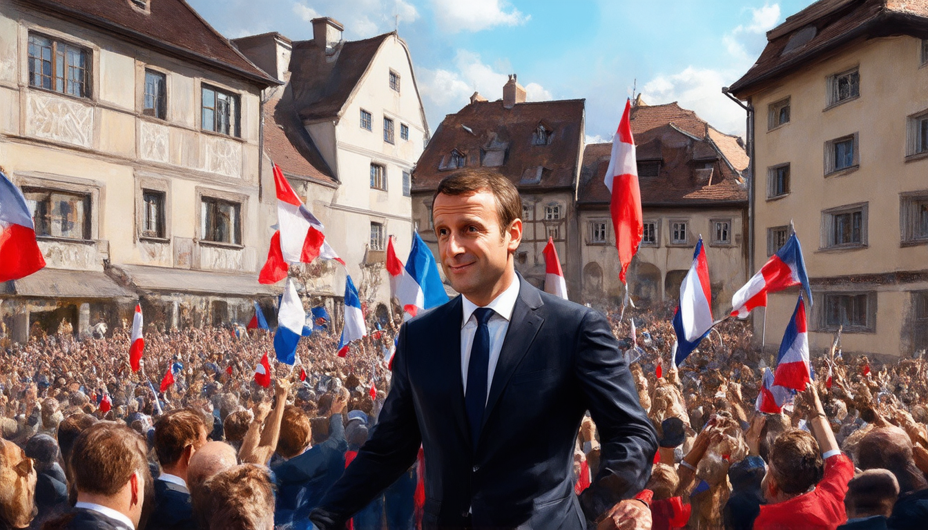 emmanuel macron se rend à colmar pour célébrer le 80e anniversaire de la libération de la ville, un moment historique pour honorer la mémoire des héros et renforcer l'esprit de solidarité nationale. retrouvez les temps forts de cet événement commémoratif.