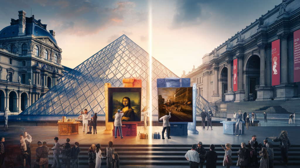 découvrez l'affrontement légendaire entre le louvre et le met, où les chefs-d'œuvre artistiques s'affrontent dans une lutte sans précédent. plongez dans l'univers fascinant de l'art et de la culture, et assistez à un duel captivant qui révèle les trésors des deux musées emblématiques.