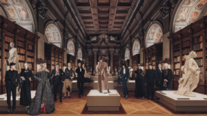 découvrez l'univers créatif de maria grazia chiuri, directrice artistique de dior, à travers une exposition inédite à la bibliothèque du vatican. plongez dans une rencontre fascinante entre la haute couture et le patrimoine culturel, où l'art et la mode se rencontrent dans un cadre exceptionnel.