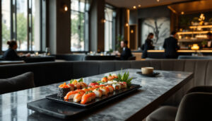 découvrez le nouvel écrin gastronomique de saint laurent à paris : le restaurant sushi park. plongez dans une expérience culinaire unique alliant tradition japonaise et créativité française, où chaque plat éveille vos sens dans un cadre raffiné. réservez votre table pour une aventure gustative inoubliable.