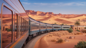 découvrez l'excitation d'un voyage inoubliable à bord d'un train de luxe, qui sillonnera bientôt les paysages enchanteurs de l'arabie saoudite. préparez-vous à vivre une expérience unique mêlant confort, élégance et panoramas à couper le souffle.