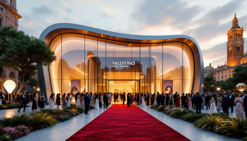 Valentino ouvre les portes d'un nouveau centre culturel à Rome 9 découvrez le nouveau centre culturel de valentino à rome, un espace innovant dédié à l'art et à la créativité. plongez dans un univers où la mode rencontre la culture, avec des expositions uniques et des événements captivants qui célèbrent l'héritage artistique de la marque.