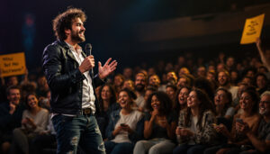 plongez dans l'univers d'un one-man-show audacieux qui marie habilement humour noir, cynisme et féminisme. préparez-vous à rire tout en réfléchissant grâce à un spectacle percutant qui bouscule les idées reçues et fait résonner des vérités pertinentes.