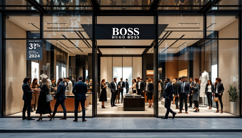 Hugo Boss en pleine croissance : une augmentation de 3% de son chiffre d'affaires prévue en 2024 9 découvrez comment hugo boss projette une augmentation de 3% de son chiffre d'affaires en 2024, témoignant de sa stratégie de croissance et de son positionnement sur le marché de la mode. analyse des tendances et perspectives d'avenir.