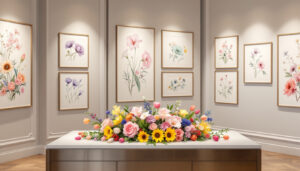 plongez dans l'univers créatif de judith touitou avec son exposition audacieuse. découvrez un voyage captivant à travers ses dessins exquis et ses compositions florales inspirantes, où chaque pièce raconte une histoire unique. ne manquez pas cette expérience artistique inédite.