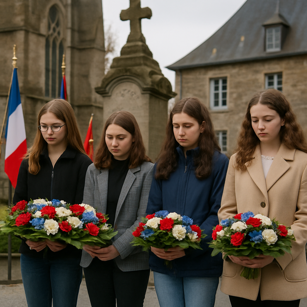 À Fougères, des lycéennes lancent un appel vibrant pour se remémorer la résistance et les souffrances de la déportation 1 à fougères, des lycéennes unissent leurs voix pour rendre hommage à la résistance et aux souffrances de la déportation, rappelant l'importance de la mémoire collective et de l'engagement face à l'injustice.