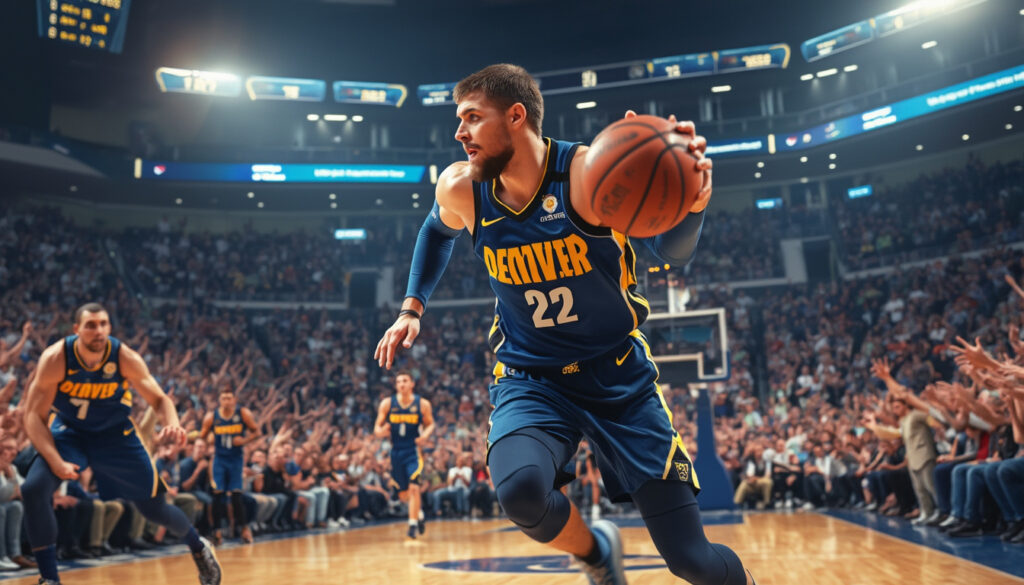 découvrez comment nikola jokic a marqué l'histoire de la nba en enregistrant un impressionnant triple-double lors d'une saison régulière. plongez dans les détails de cette performance exceptionnelle qui confirme son statut d'icône du basketball.