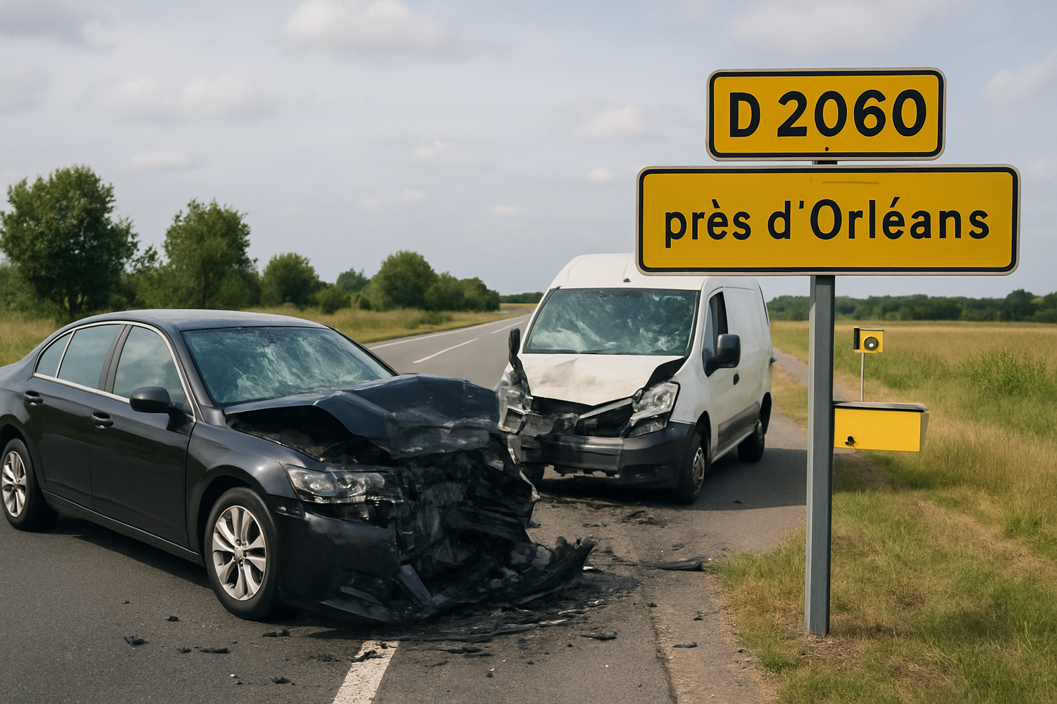 Un accident perturbe la circulation sur la D2060 aux abords d'Orléans 1 un accident a causé des perturbations significatives de la circulation sur la d2060 près d'orléans. découvrez les détails de cet incident et ses impacts sur le trafic local.