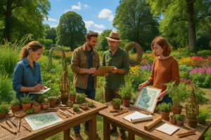 découvrez un atelier innovant dans l'orne, conçu pour réinventer notre vision du jardin. participez à 'faire évoluer les perspectives' et explorez de nouvelles idées pour transformer votre espace extérieur en un véritable havre de paix.