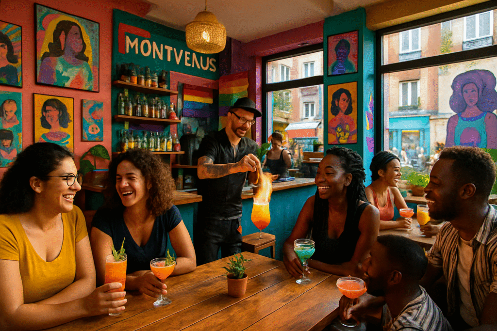 plongez dans l'univers vibrant de montvenus, le bar à cocktails queer et féministe de montreuil, où chaque gorgée célèbre la diversité et l'inclusivité. redécouvrez la fête loin des lumières de paris, dans un espace unique qui invite à la créativité et aux rencontres.