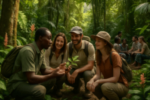 découvrez comment le tourisme régénératif au congo transforme l'exploration en un acte de préservation. un défi inspirant qui allie aventure et durabilité, permettant aux voyageurs de découvrir des paysages époustouflants tout en contribuant à la protection de l'environnement et des communautés locales.