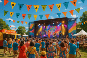 rejoignez le festiv4l renault cet été, un festival gratuit à ne pas manquer ! profitez d'une programmation incroyable avec des artistes de renom, des animations pour toute la famille et une ambiance festive. ne manquez pas cette expérience inoubliable !