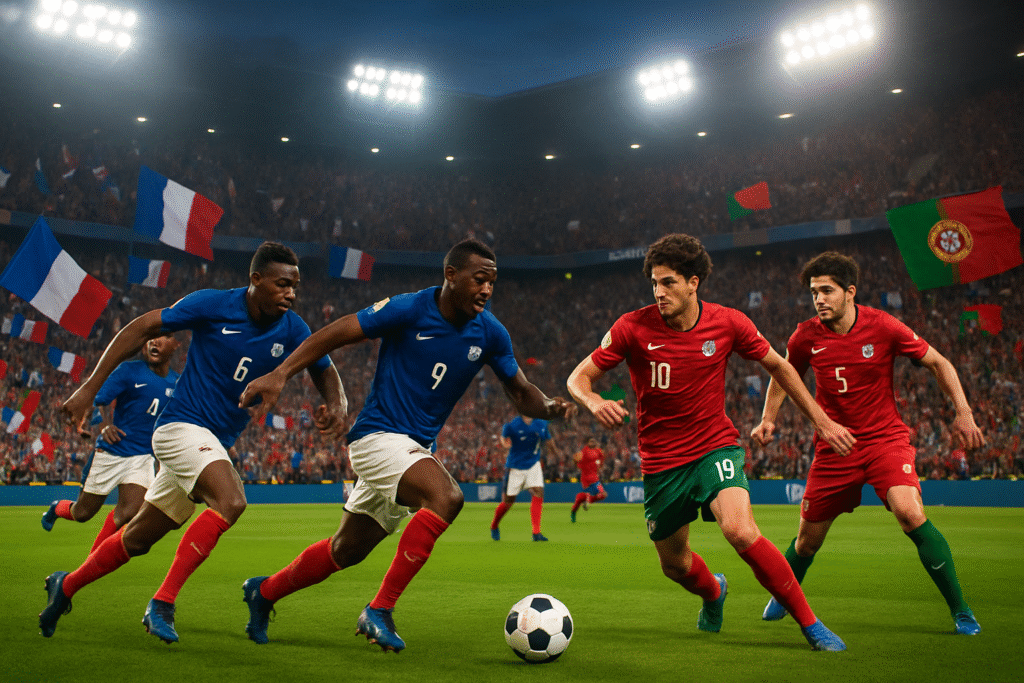 ne manquez pas la finale de l'euro u17 entre la france et le portugal ! retrouvez toutes les informations sur l'heure et la chaîne de diffusion pour suivre ce match au sommet.