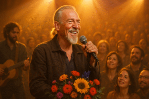 découvrez 't’aimer encore', la nouvelle chanson pleine d'espoir de florent pagny, qui marque son retour après un combat inspirant contre le cancer. une mélodie touchante qui résonne avec force et émotion.