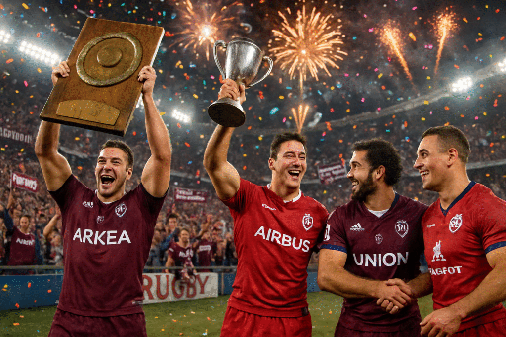 découvrez le howard hinton sevens 2025, où l'ubb et les rugban's ont été couronnés champions lors d'une célébration mémorable. revivez les moments forts et l'ambiance festive de cet événement marquant du rugby.