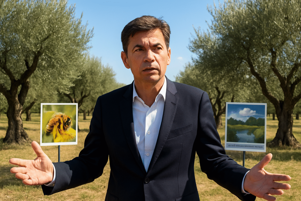 olivier faure lance un appel en faveur d'une interdiction européenne des néonicotinoïdes, substances phytosanitaires controversées dangereuses pour la biodiversité et la santé des abeilles. découvrez son plaidoyer en faveur d'une agriculture durable et respectueuse de l'environnement.