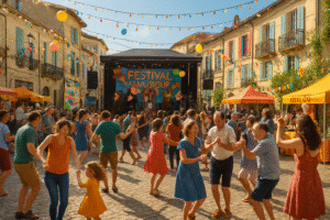 venez vivre des moments inoubliables lors de notre festival de musique gratuit en plein cœur d'une charmante ville de gironde. musiques entraînantes, ambiance festive et découvertes artistiques vous attendent pour électriser vos journées !