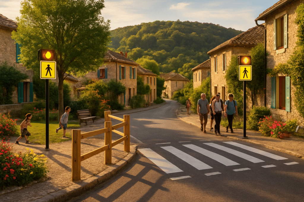 découvrez comment un charmant village du lot-et-garonne transforme son environnement pour améliorer la sécurité des piétons et réduire les risques d'accidents. engagement communautaire et innovations au service d'une mobilité apaisée.