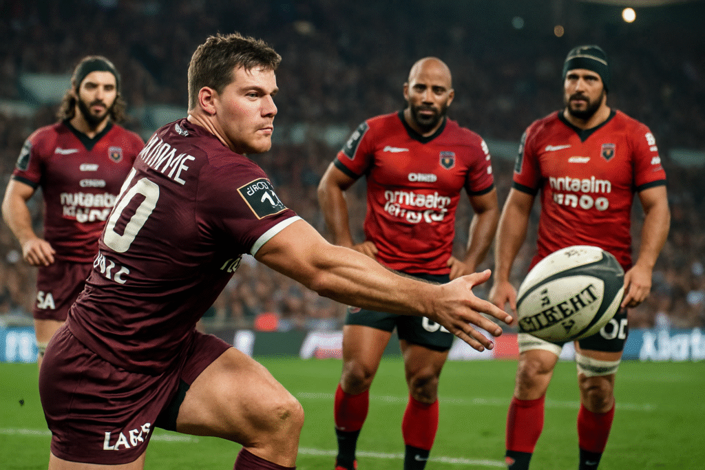 découvrez l'incroyable performance de lamothe lors du match captivant entre bordeaux et toulon. plongez dans l'analyse des moments forts et des prestations des emblématiques joueurs toulonnais, dont le rendement a laissé à désirer. une rencontre à ne pas manquer pour les passionnés de rugby !