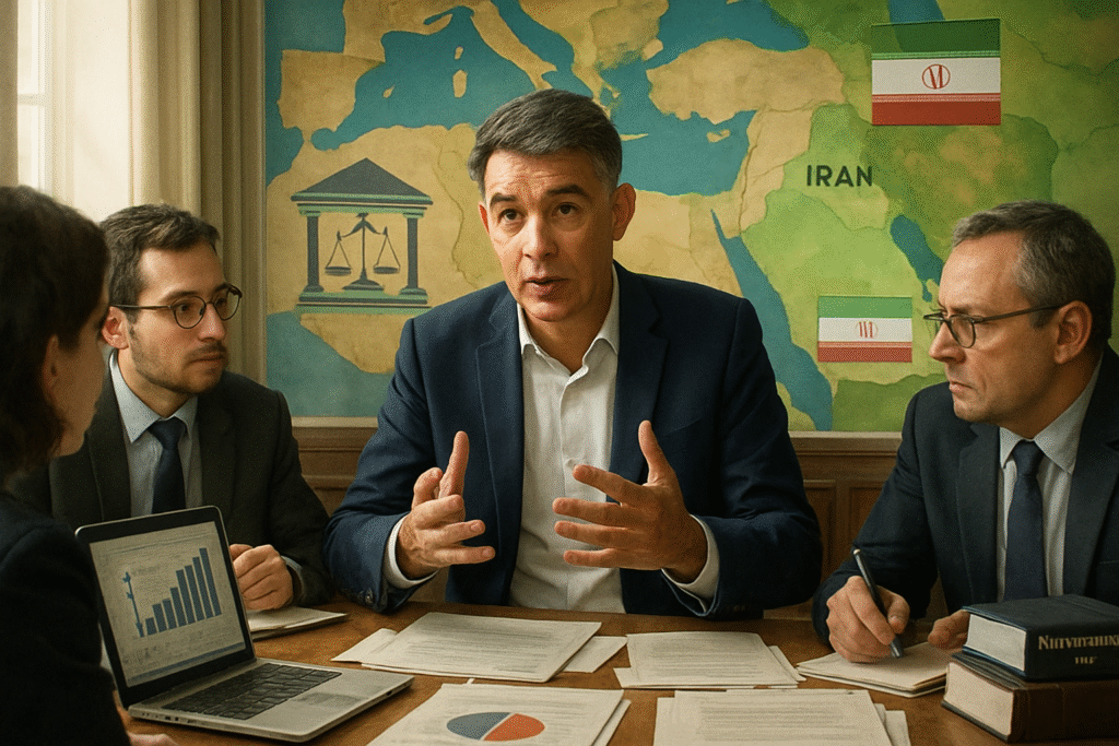 découvrez comment olivier faure, député du parti socialiste, analyse les conséquences du conflit entre israël et l'iran sur le droit international. une réflexion essentielle sur les enjeux géopolitiques actuels.