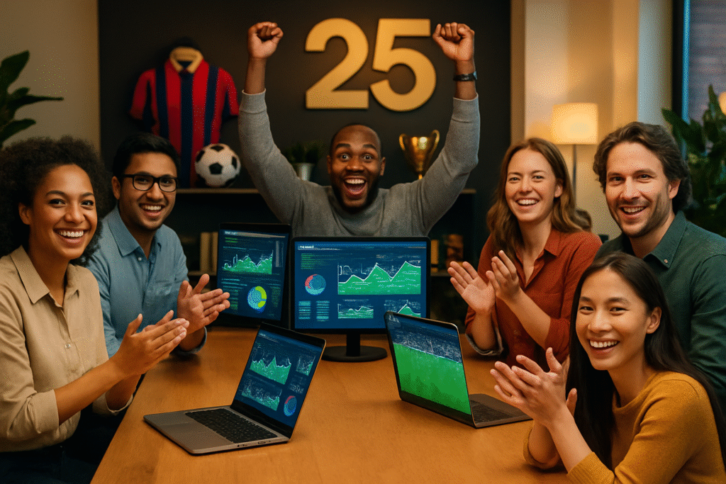découvrez comment l'équipe a révolutionné le monde du sport en 25 ans d'innovation digitale. rejoignez-nous pour célébrer un quart de siècle d'engagement, de passion et de couverture sportive inégalée.