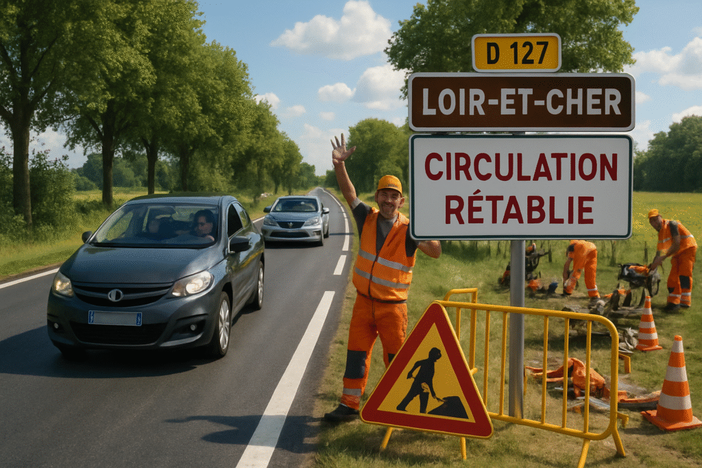 découvrez la réouverture tant attendue de la route du loir-et-cher, après plusieurs mois de travaux. informez-vous sur les améliorations apportées et les nouvelles conditions de circulation pour vos trajets en toute sécurité.