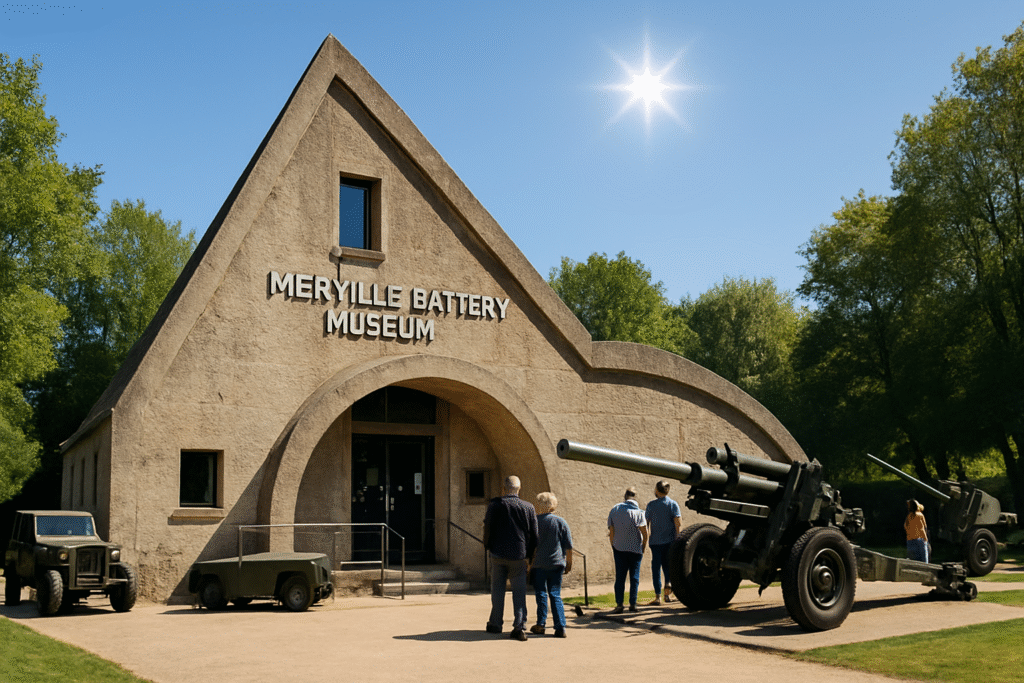 découvrez le musée de la batterie de merville, récemment récompensé d'une étoile au guide michelin voyage & cultures. plongez dans l'histoire et l'artisanat unique de ce site incontournable, alliant culture et patrimoine militaire.