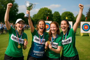 découvrez comment les saint-avertinoises ont brisé tous les records en remportant une nouvelle fois le titre de championnes de france en arc classique. revivez leurs exploits et l'émotion d'une victoire méritée qui les hisse au sommet du tir à l'arc national.