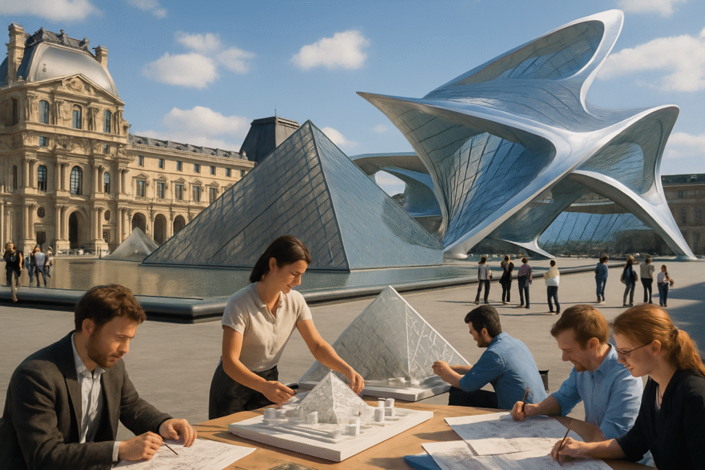 découvrez le dernier appel à projets architecturaux lancé par le louvre pour réinventer ce musée emblématique. participez à la transformation du musée le plus visité au monde et contribuez à son avenir.