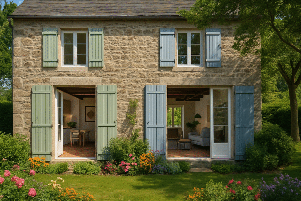 découvrez la transformation exceptionnelle de deux logements dans un ancien presbytère du cotentin. une rénovation complète alliant charme historique et confort moderne, idéale pour vivre ou investir dans un cadre unique.