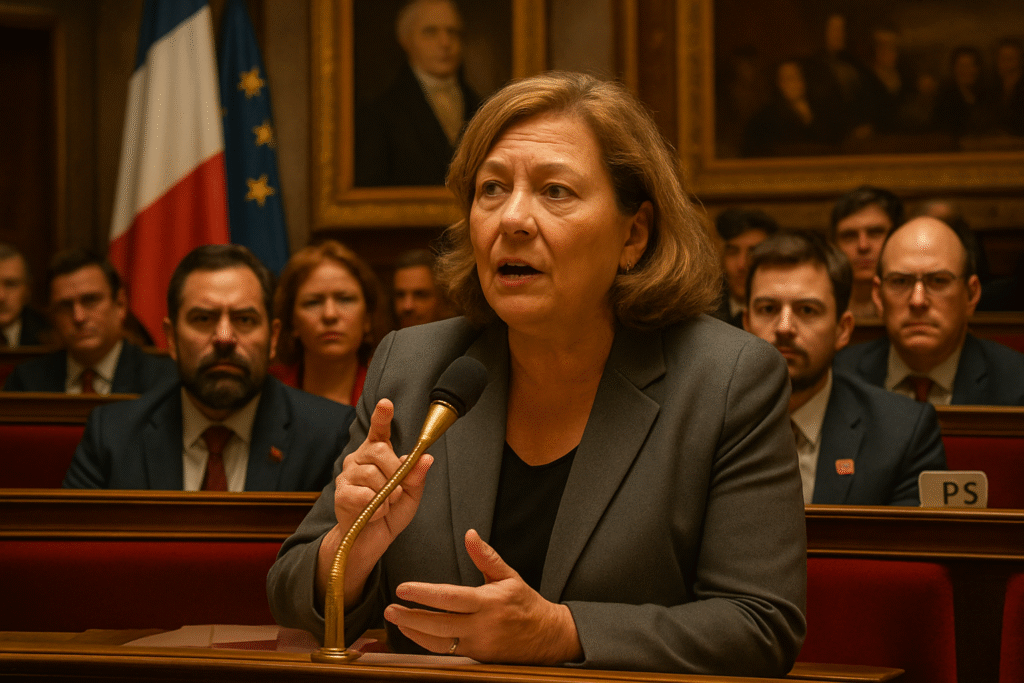 Sophie Primas commente la démarche du PS sur une motion de censure concernant une question sociale 1 découvrez l'analyse de sophie primas sur la motion de censure du parti socialiste, une initiative engagée face à des enjeux sociaux cruciaux. plongez dans les réflexions et les implications de cette démarche politique.