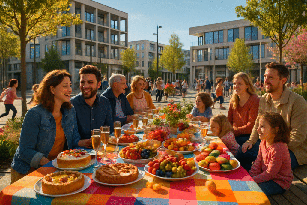 participez à un goûter festif au havre ce mercredi pour célébrer l'inauguration d'une nouvelle place. profitez d'un moment convivial avec des animations, des dégustations savoureuses et partagez la joie de ce nouvel espace dédié à la communauté. ne manquez pas cet événement convivial !