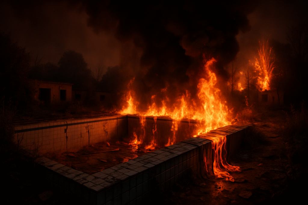 découvrez comment un incendie dévastateur a ravagé une piscine abandonnée à châlette-sur-loing, provoquant des dégâts considérables et mobilisant les services d'urgence. plongée au cœur d'un événement tragique qui soulève des questions sur la sécurité des infrastructures abandonnées.