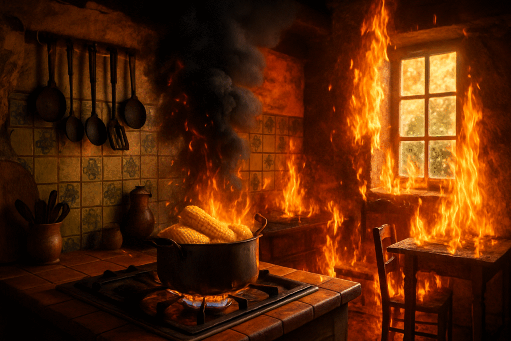 découvrez comment un simple incident culinaire a mis le feu à une maison dans le sud manche, provoquant une intervention rapide des pompiers et soulevant des questions sur la sécurité en cuisine. ne manquez pas cette histoire étonnante et ses leçons essentielles.