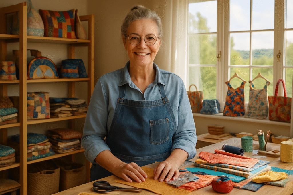 découvrez l'histoire inspirante d'une ancienne infirmière qui, en quête de renouveau, devient créatrice et lance sa marque artisanale dans les yvelines. un parcours unique alliant passion et savoir-faire pour des produits faits main qui réenchante le quotidien.