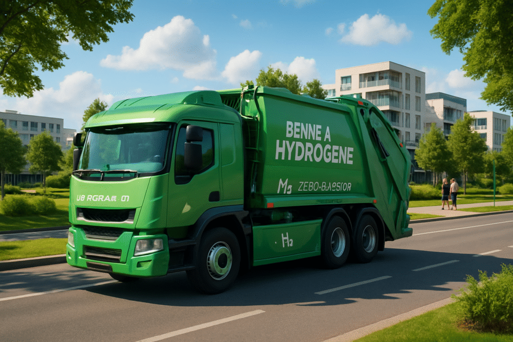 découvrez l'arrivée d'une benne à hydrogène à la roche-sur-yon agglo, offrant une collecte des déchets silencieuse et éco-responsable. une innovation qui contribue au développement durable et à la préservation de l'environnement.