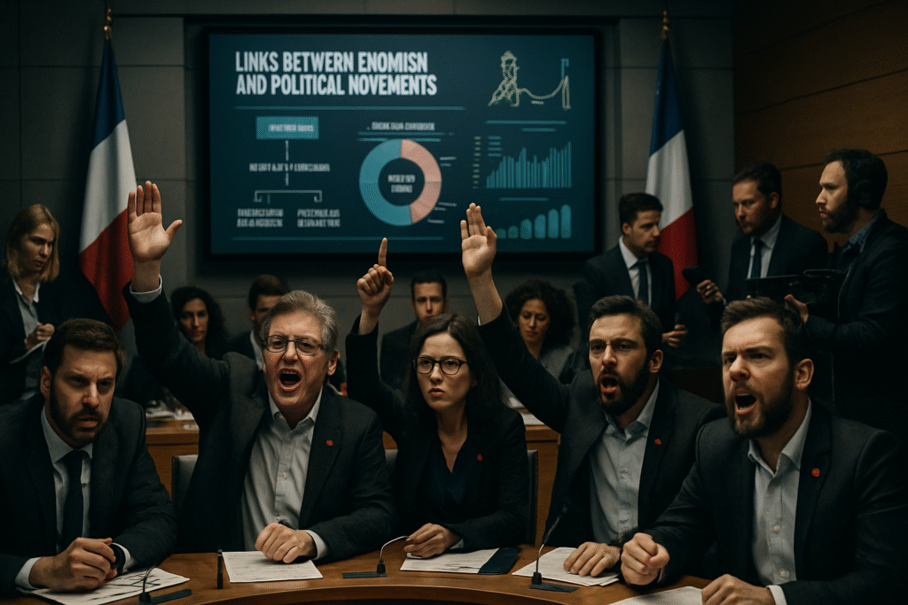 Une commission d'enquête sur les liens entre islamismes et mouvements politiques validée par l'Assemblée, LFI dénonce une 'attaque' politique 8 découvrez les détails de la commission d'enquête validée par l'assemblée sur les liens entre islamismes et mouvements politiques, et l'opposition de la france insoumise qui qualifie cette initiative d'attaque politique. analysez les enjeux de cette controverse au cœur du débat public.