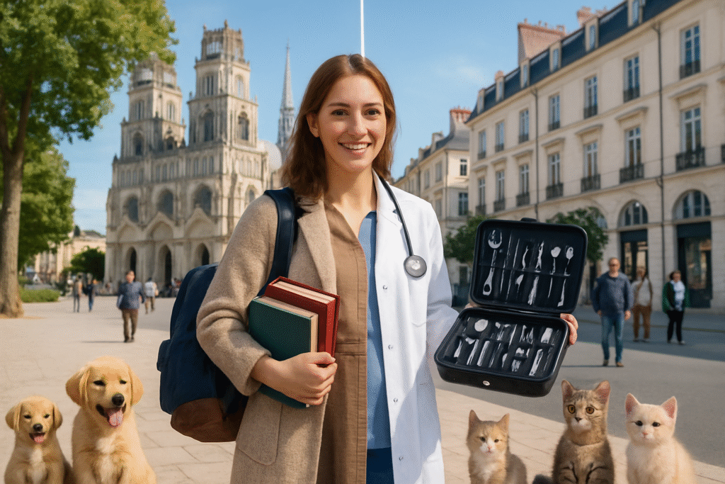 découvrez l'incroyable parcours d'une institutrice qui se réinvente en vétérinaire mobile au sein de l'agglomération d'orléans. suivez ses aventures passionnantes alors qu'elle apporte soins et réconfort aux animaux tout en alliant sa passion pour l'éducation et le bien-être animal.