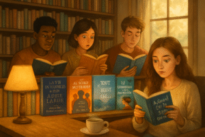 découvrez cinq séries captivantes qui sauront vous tenir en haleine après avoir dévoré le thriller 'nous les menteurs'. plongez dans des intrigues passionnantes et des personnages fascinants qui vous laisseront sur votre faim. idéales pour les amateurs de suspense et de mystère, ces recommandations promettent des heures de frissons et de rebondissements inattendus.