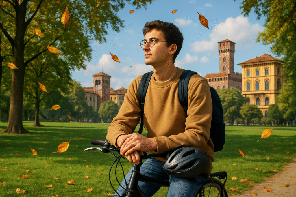 découvrez comment le vélo à milan devient une échappatoire apaisante pour les étudiants en quête de sérénité face à l'anxiété scolaire. explorez les bienfaits de cette activité sur le bien-être mental et la gestion du stress.