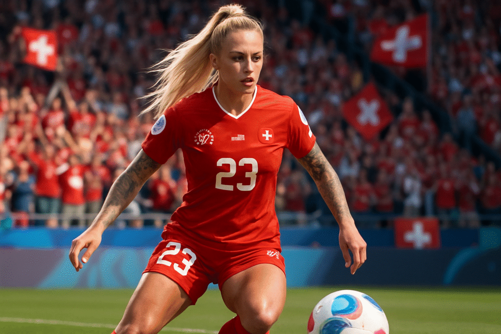 découvrez alisha lehmann, l'icône des réseaux sociaux qui met la suisse sur la carte lors de l'euro. suivez son parcours inspirant et son impact sur le terrain et en dehors à travers les yeux d'une star montante.