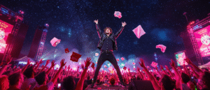revivez le dernier soir mémorable de terres du son 2025 où -m- a émerveillé son public avec une avalanche de cadeaux et d'émotions. une soirée inoubliable, pleine de surprises et de musique, qui a comblé les fans de toutes générations.