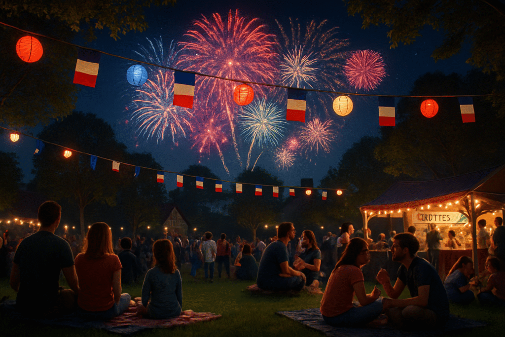 Célébrations du 14 juillet : les meilleurs endroits pour admirer un feu d'artifice près de Bernay ce week-end 2 découvrez les meilleurs endroits pour profiter des feux d'artifice à bernay ce week-end lors des célébrations du 14 juillet. ne manquez pas cette occasion de vivre des moments inoubliables en famille ou entre amis, avec des spectacles pyrotechniques époustouflants pour célébrer la fête nationale française.