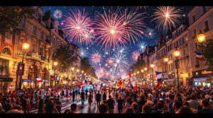 venez vivre les célébrations du 14 juillet à carvin ! assistez à une parade joyeuse et admirez un feu d'artifice éblouissant pour célébrer la fête nationale. une journée pleine de festivités et d'émotions vous attend !