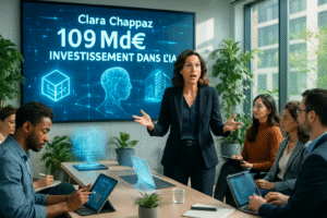 clara chappaz annonce un investissement majeur de 109 milliards d'euros dédié aux entreprises et infrastructures pour stimuler l'innovation en intelligence artificielle. découvrez les implications de cet investissement et son impact sur l'avenir technologique.