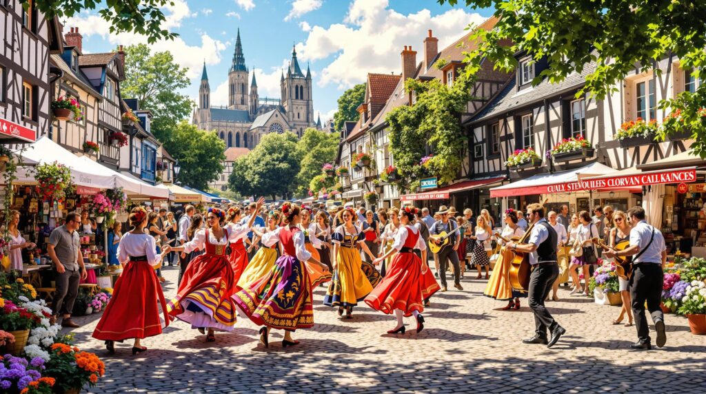 Découvrez les incontournables du festival de Cornouaille à Quimper ce dimanche. 1 plongez dans l'ambiance festive de cornouaille à quimper ! ce dimanche, ne manquez pas les spectacles, la musique traditionnelle et les activités emblématiques qui font de ce festival un moment inoubliable. explorez la culture bretonne en famille ou entre amis !