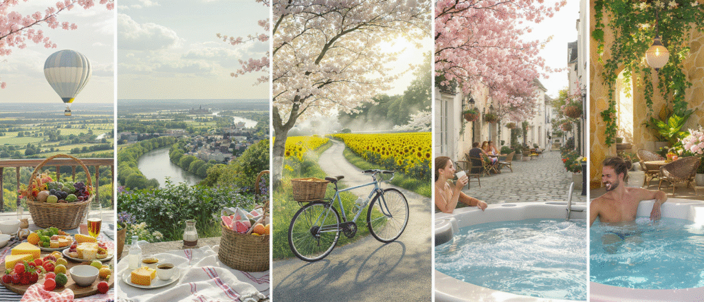 plongez dans le charme de la touraine avec notre guide des cinq façons d'échapper à la routine sans effort. explorez ses paysages enchanteurs, ses châteaux majestueux et sa cuisine savoureuse, pour une évasion mémorable au cœur de la france.